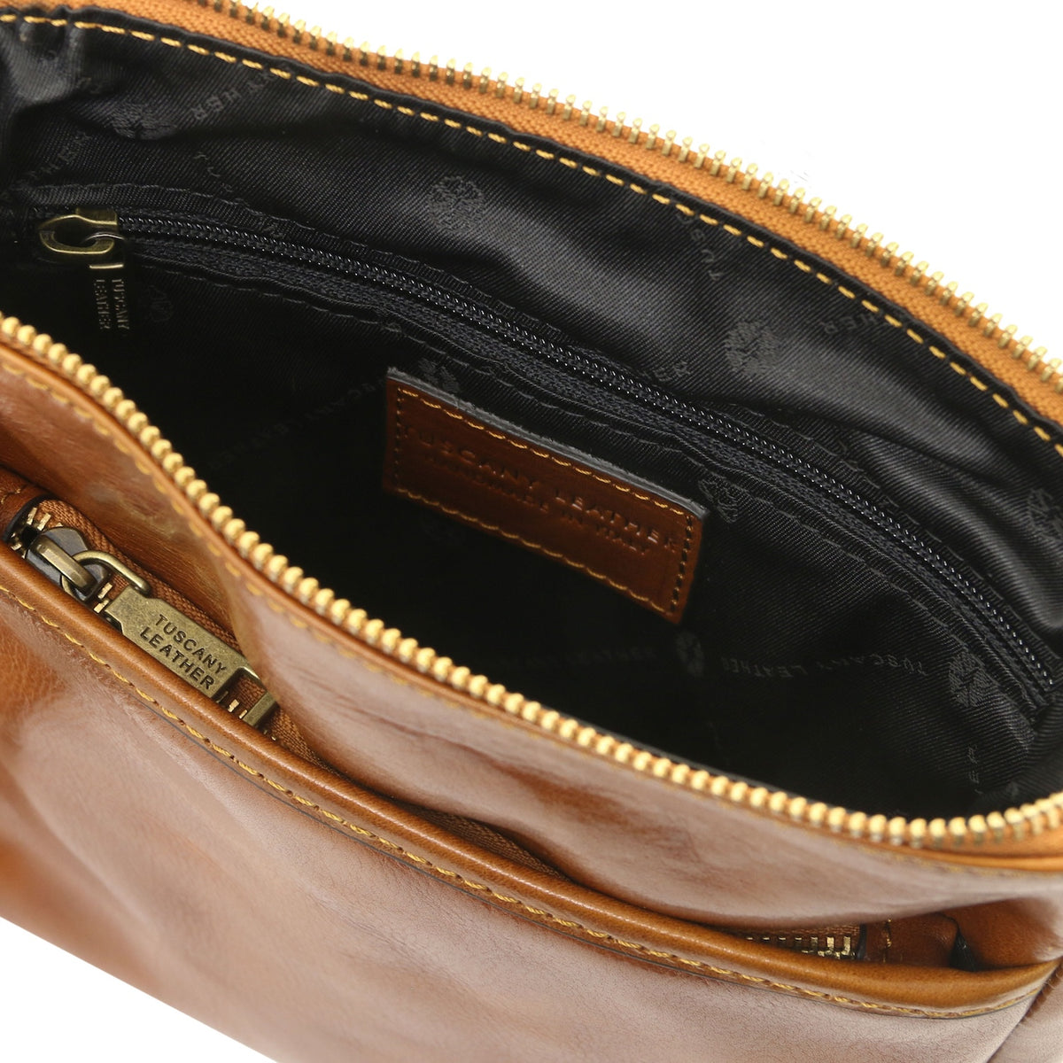 Jason - Bolso bandolera de piel para hombre
