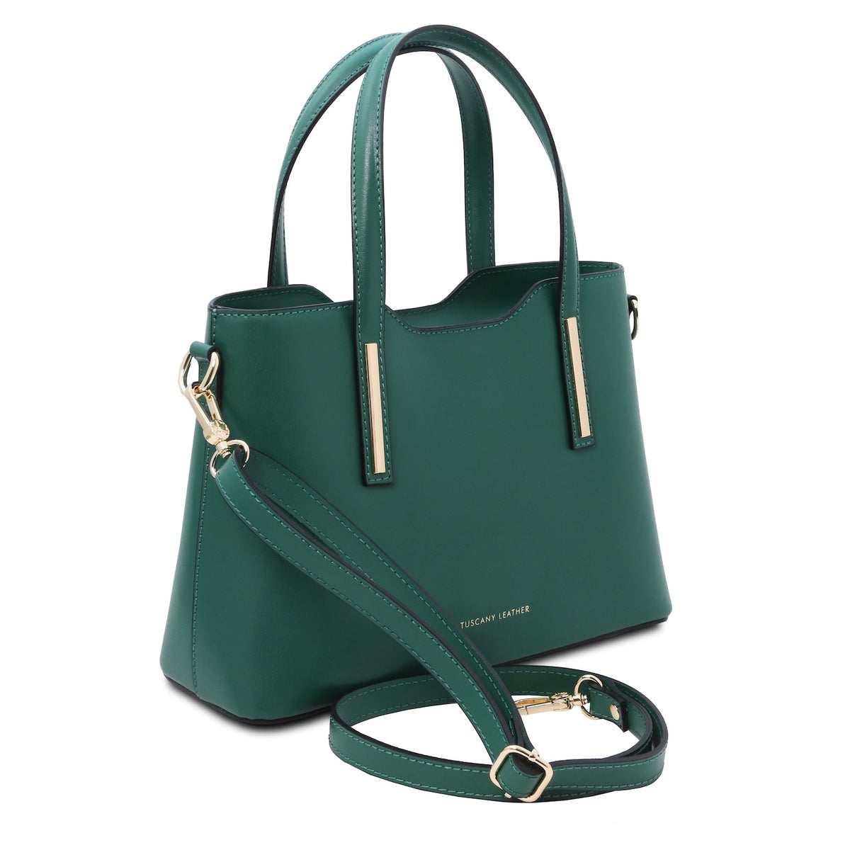 Olimpia - Italian leather tote - Medium size