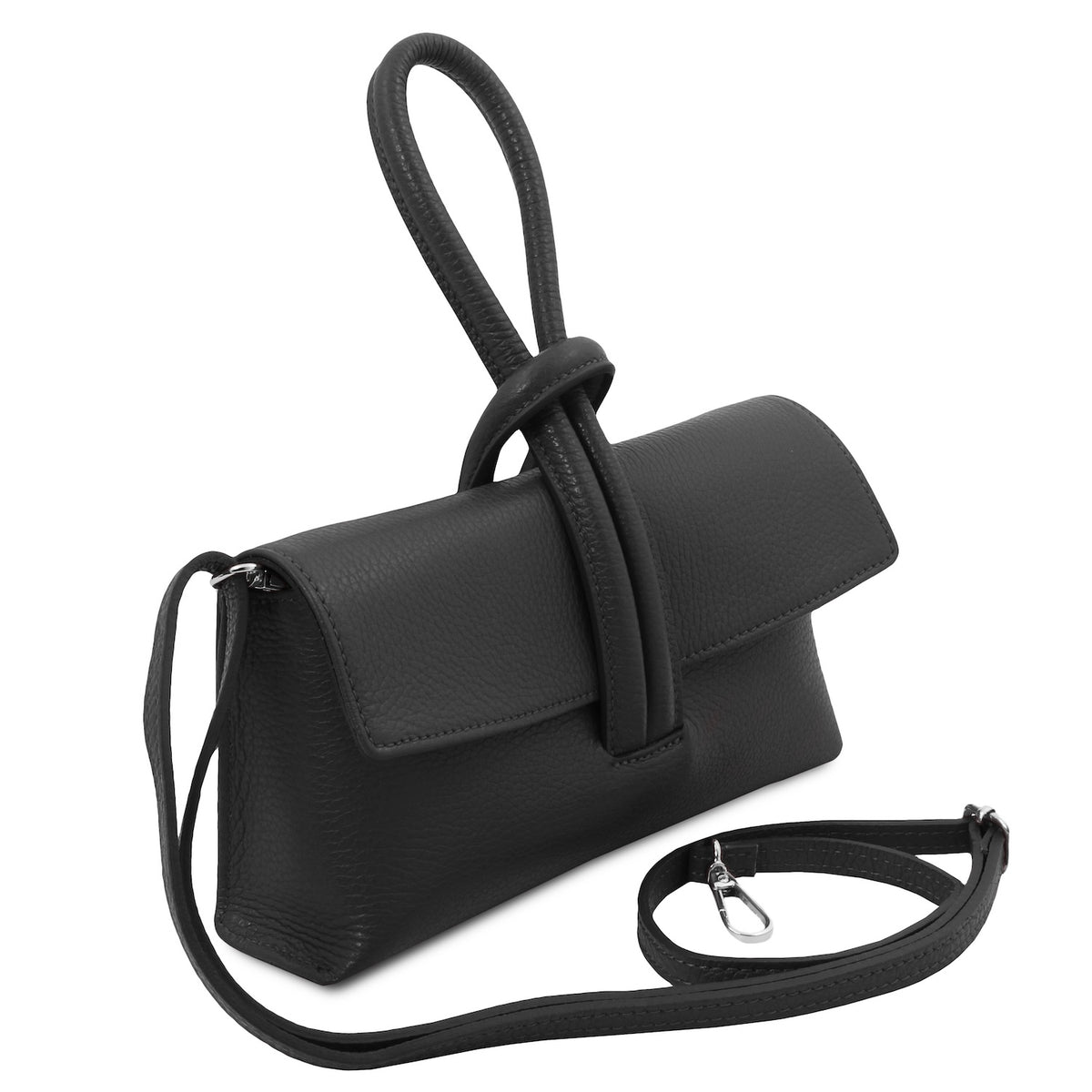 TL Bag - Foldover Leather Clutch