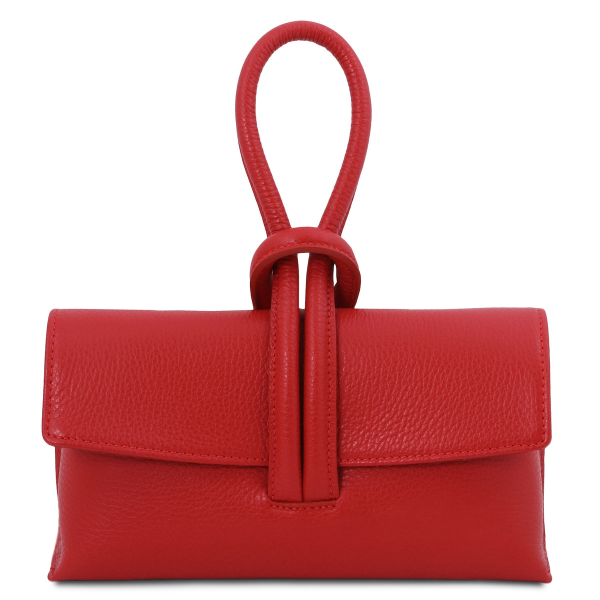 TL Bag - Foldover Leather Clutch