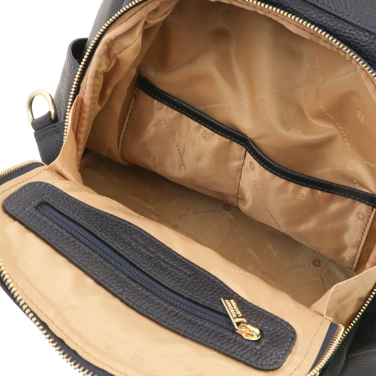 TL Bag - Weicher Lederrucksack - wandelbare 2-in-1 Rucksack-Schultertasche