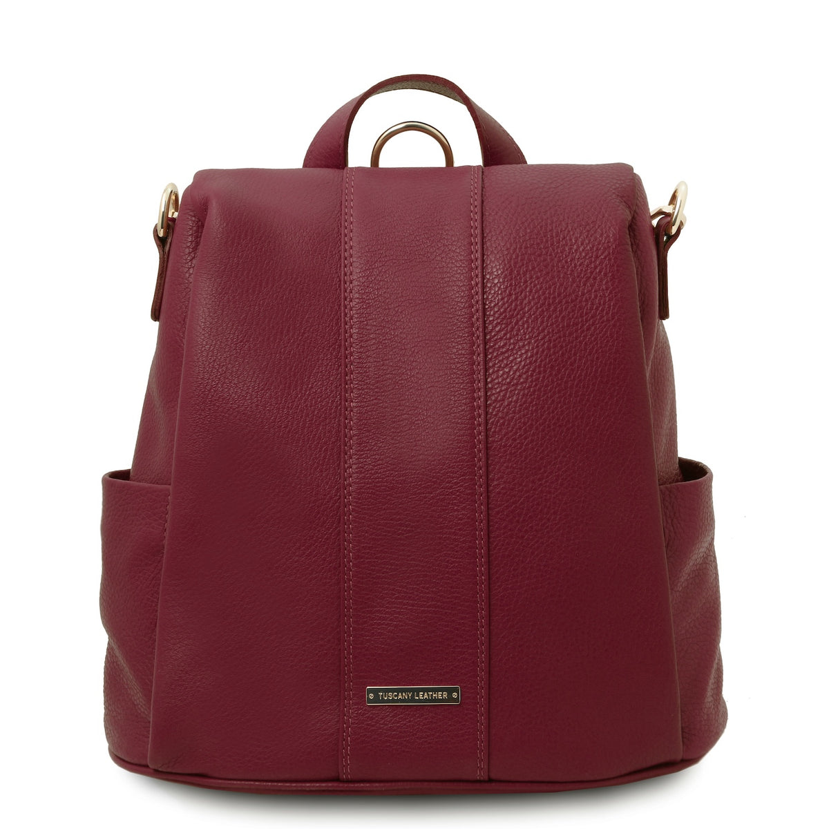 TL Bag - Weicher Lederrucksack - wandelbare 2-in-1 Rucksack-Schultertasche