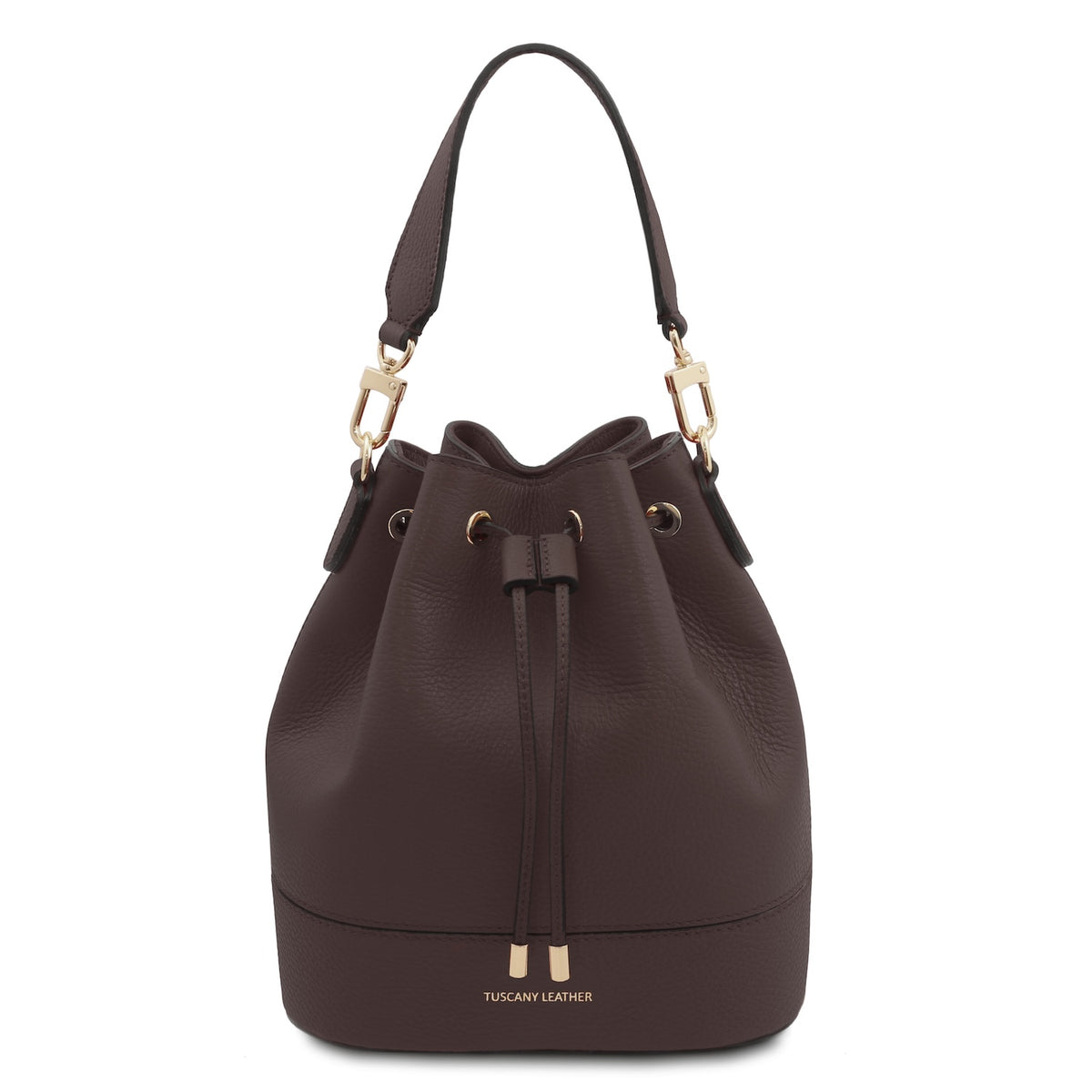 TL Bag - Borsa a secchiello in pelle
