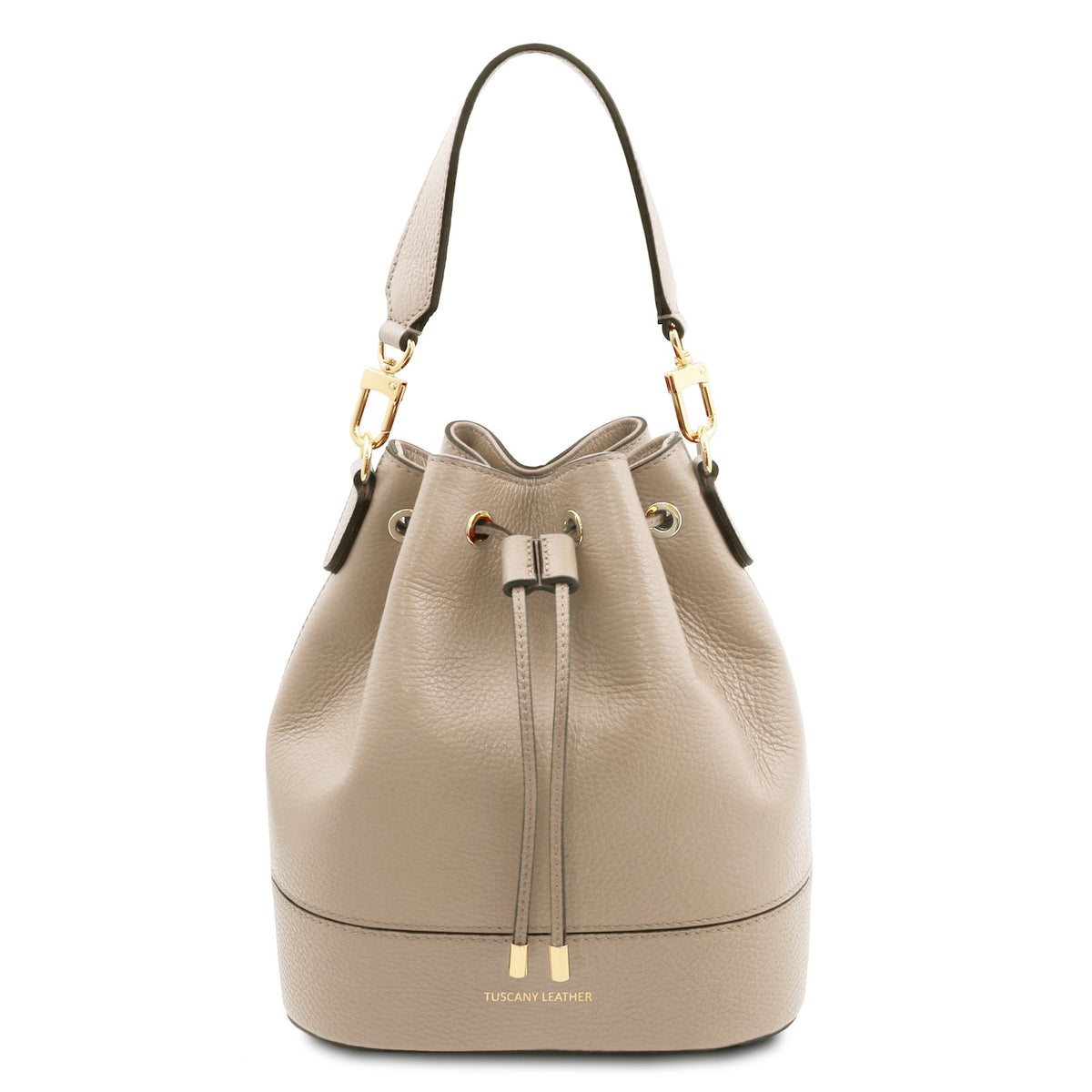 TL Bag - Borsa a secchiello in pelle