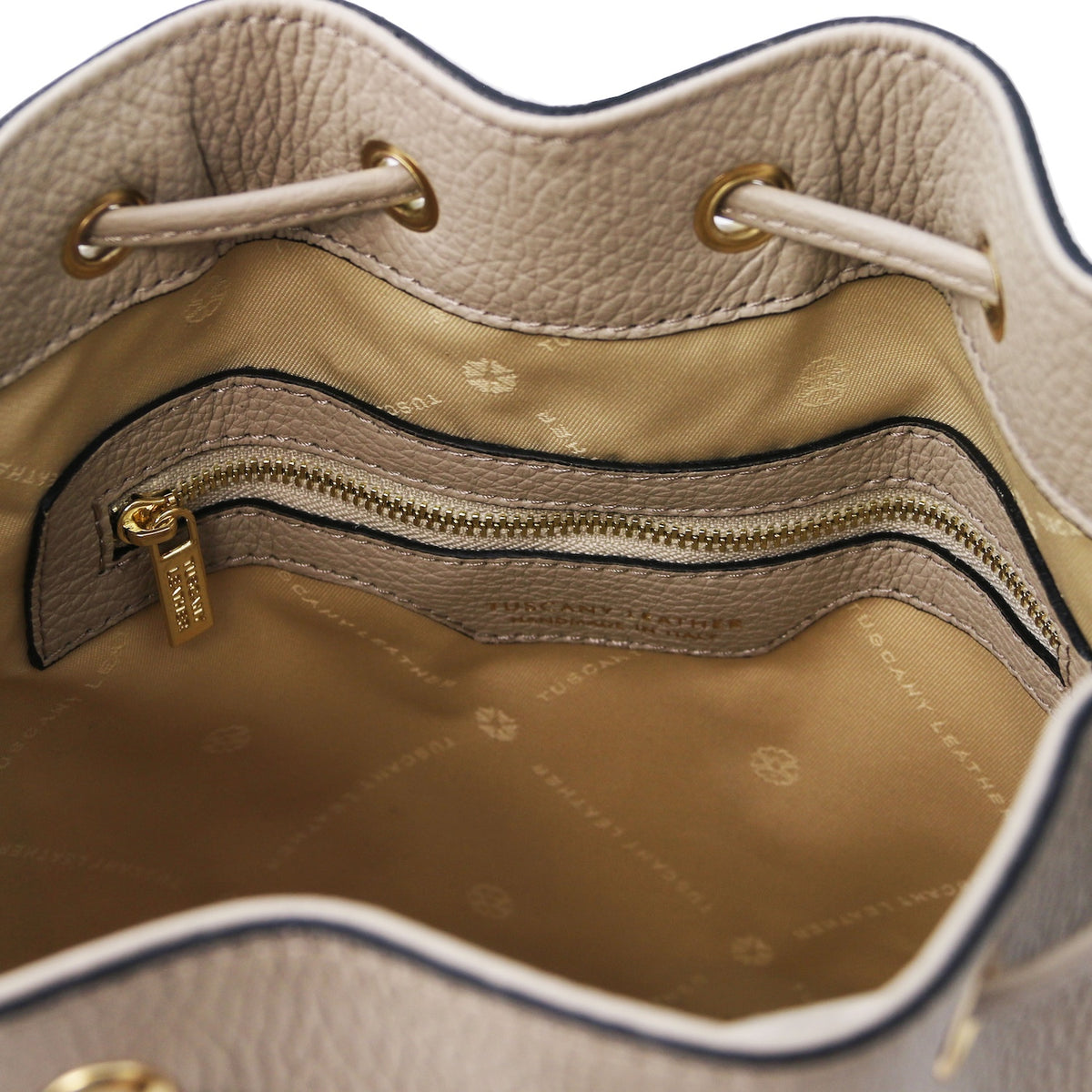 TL Bag - Borsa a secchiello in pelle