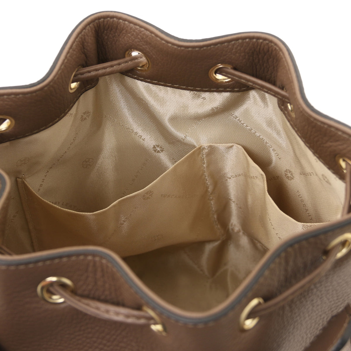 TL Bag - Borsa a secchiello in pelle
