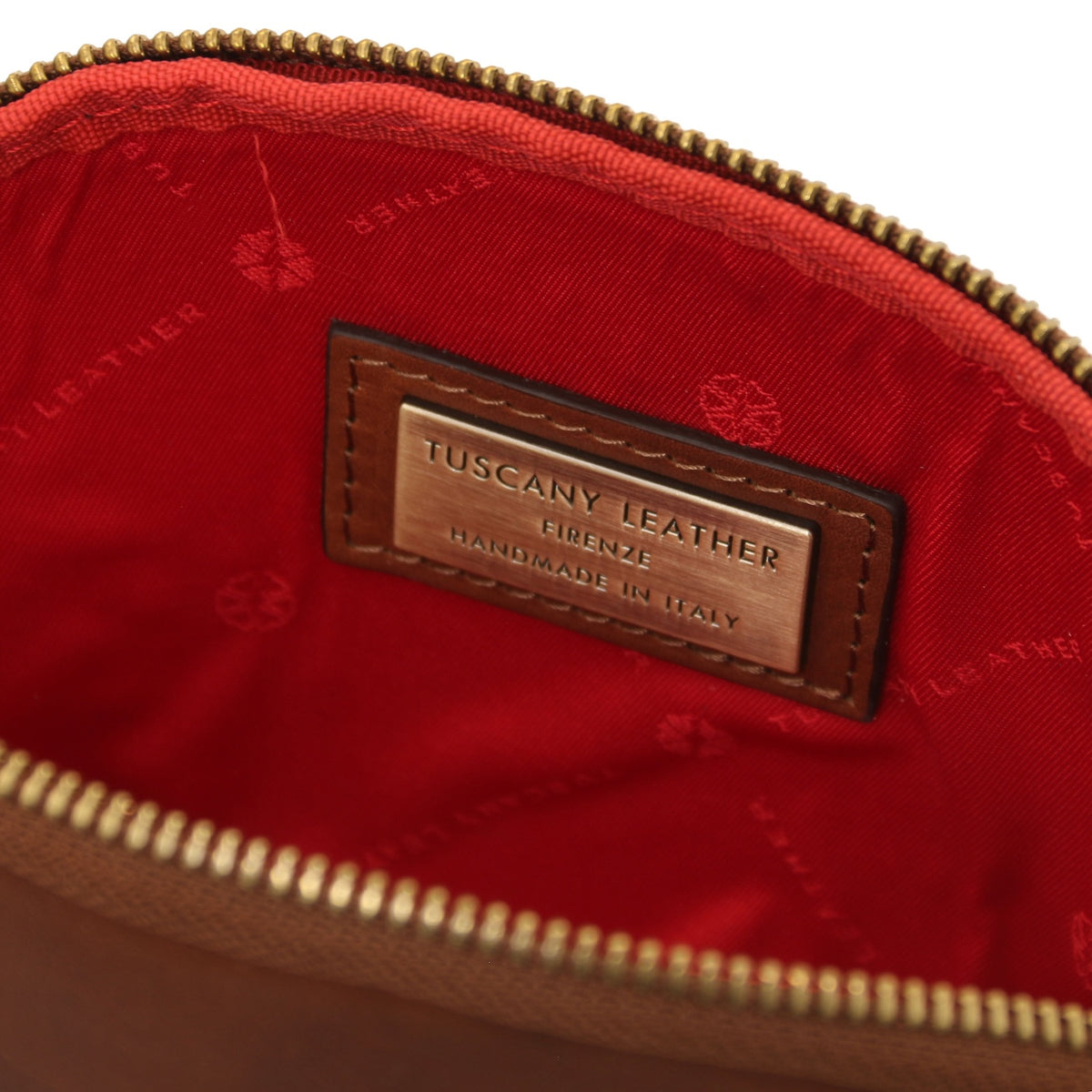 Vera - Beauty case in pelle conciata al vegetale