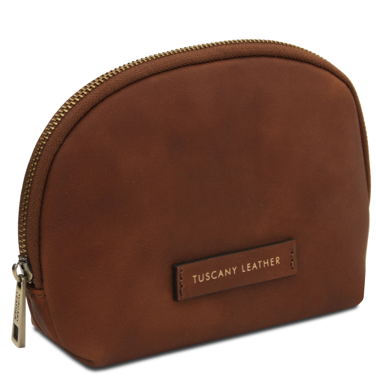 Vera - Beauty case in pelle conciata al vegetale
