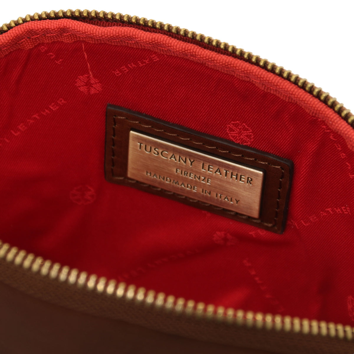 Vera - Beauty case in pelle conciata al vegetale