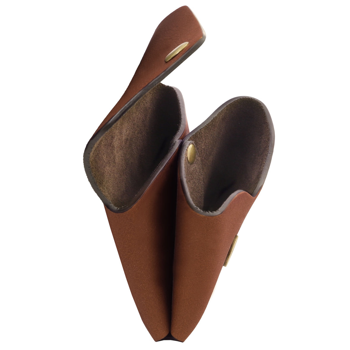 Leather Coin Purse in Vegetable-Tanned Leather
