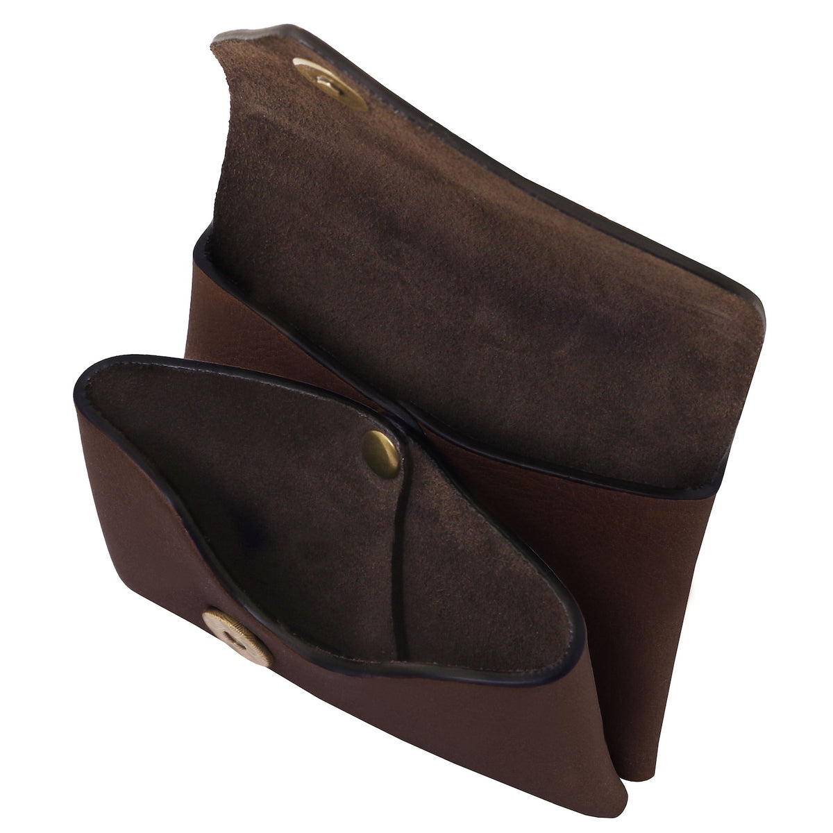 Leather Coin Purse in Vegetable-Tanned Leather
