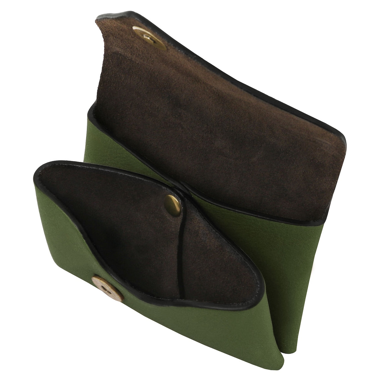 Leather Coin Purse in Vegetable-Tanned Leather