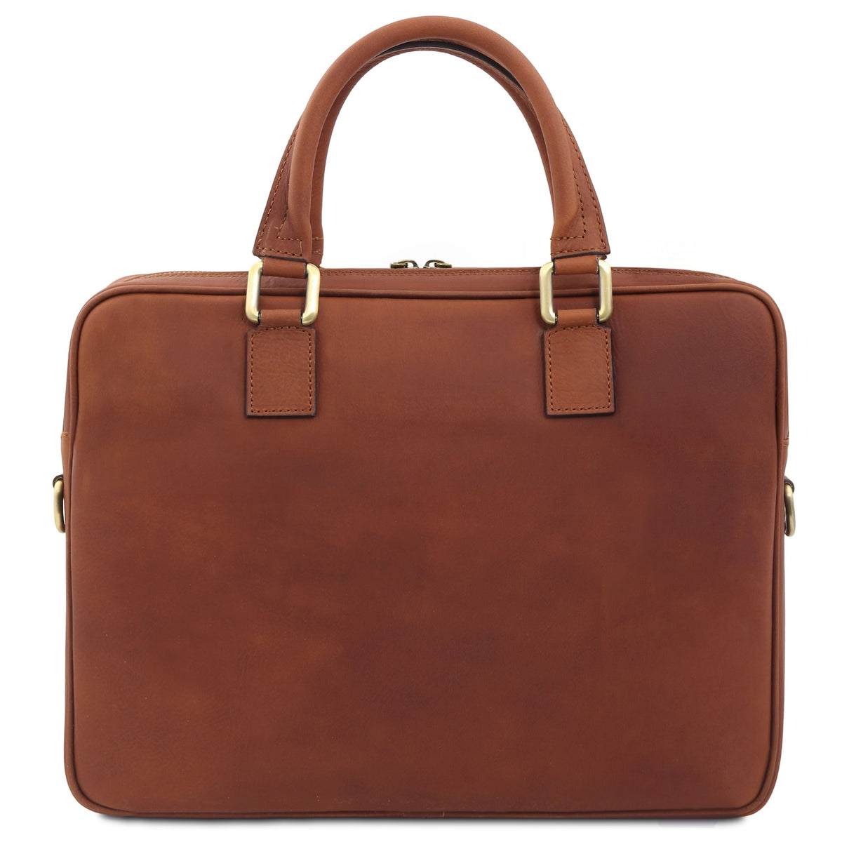 Ferrara - Vegetable tanned leather laptop briefcase