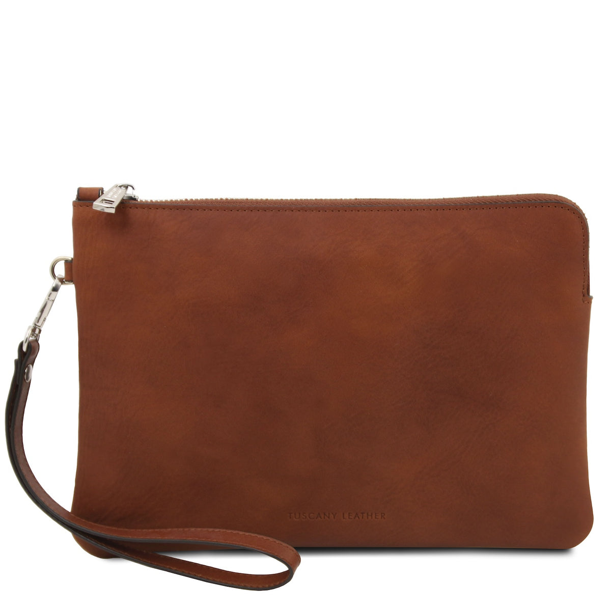 Will - Leather clutch bag with handle
