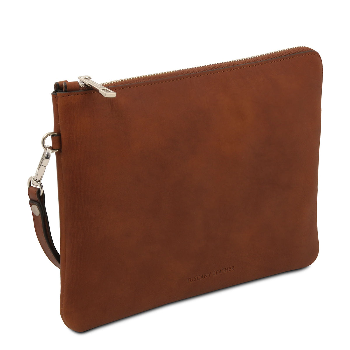 Will - Leather clutch bag with handle