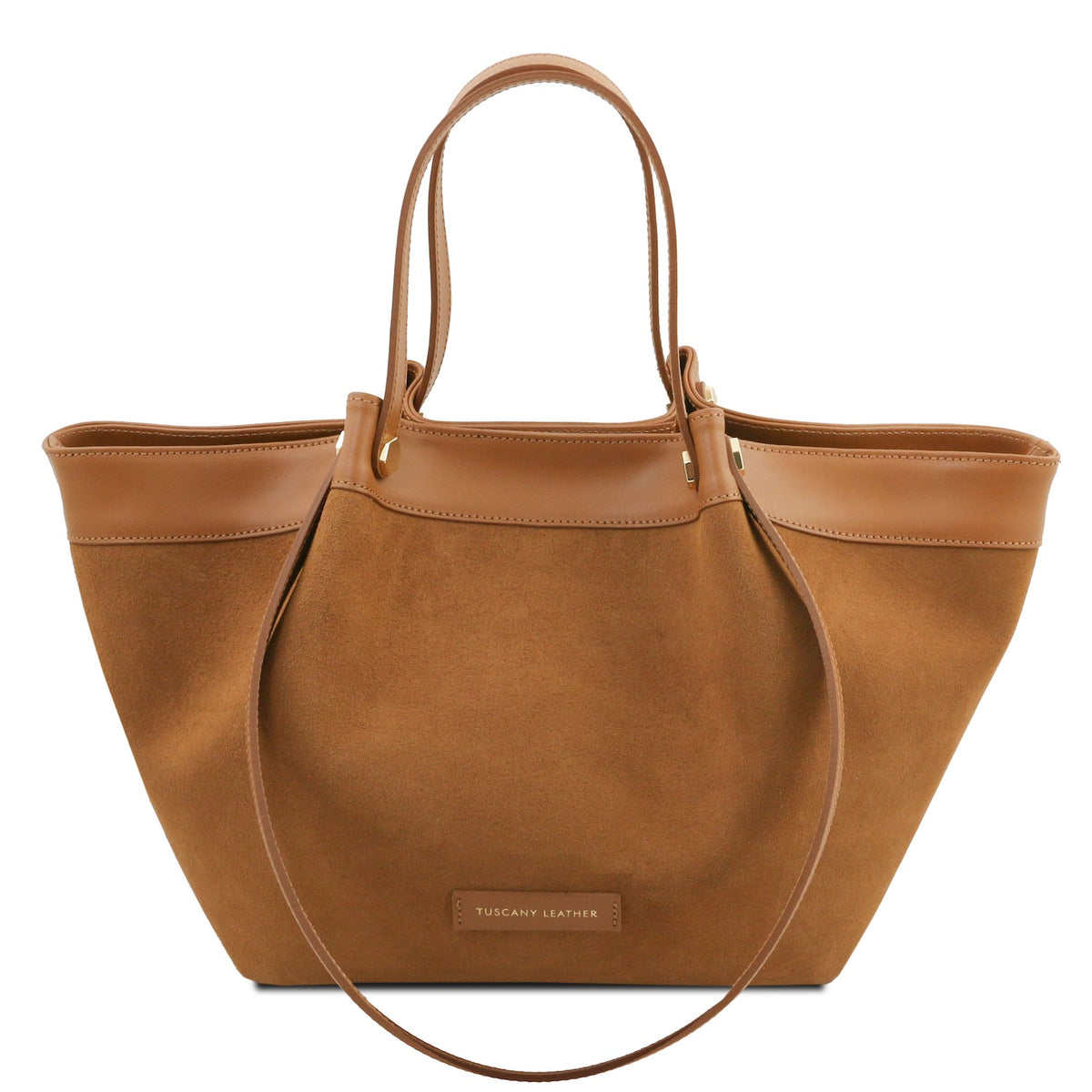 Soleil - Suede Leather Shopping bag