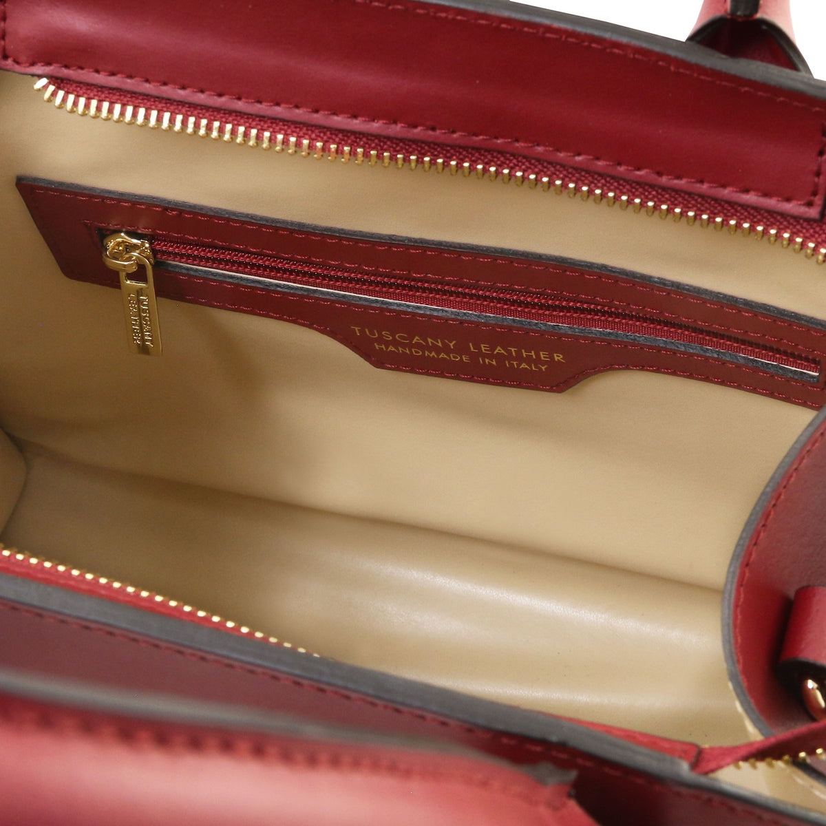 Coccola - leather handbag in smooth leather