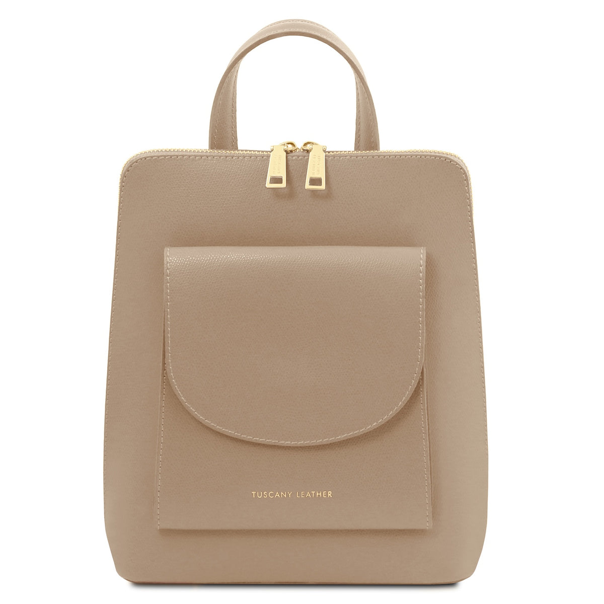 Paris - Small Convertible Backpack in Palmellato Leather