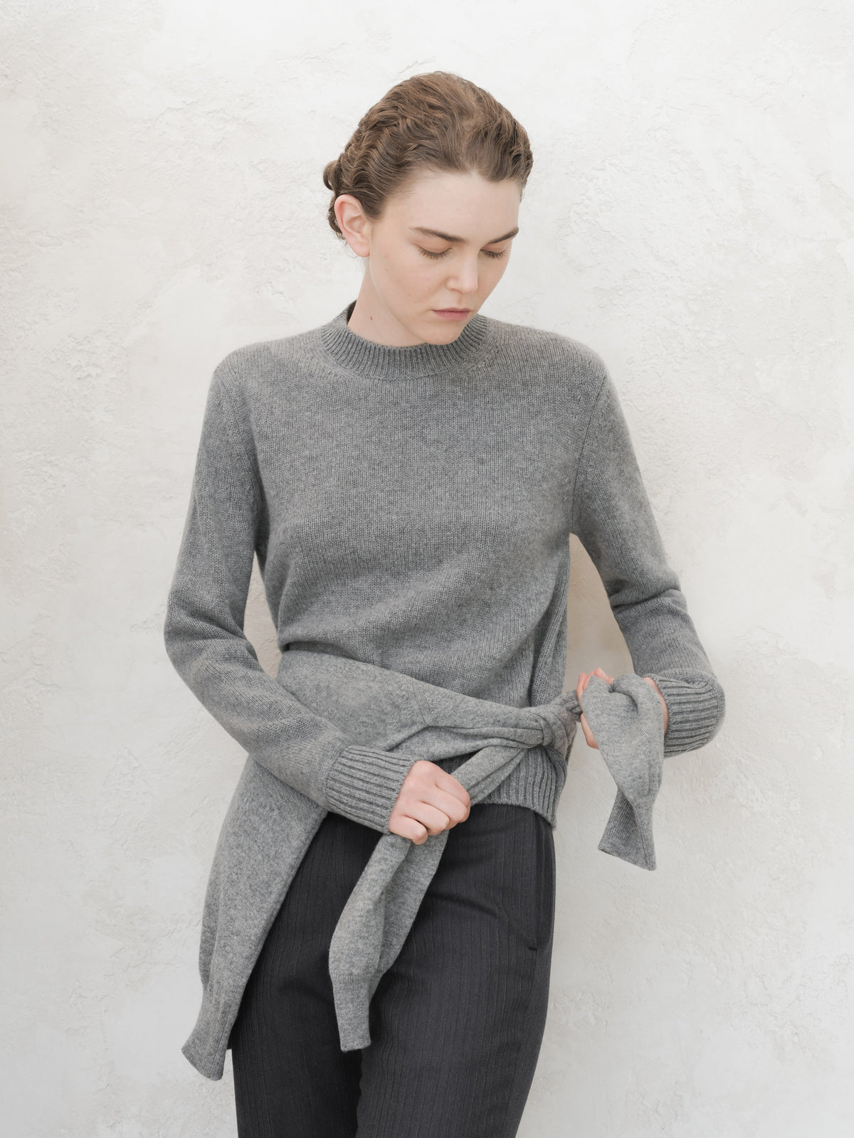 Pure Cashmere Crewneck Sweater