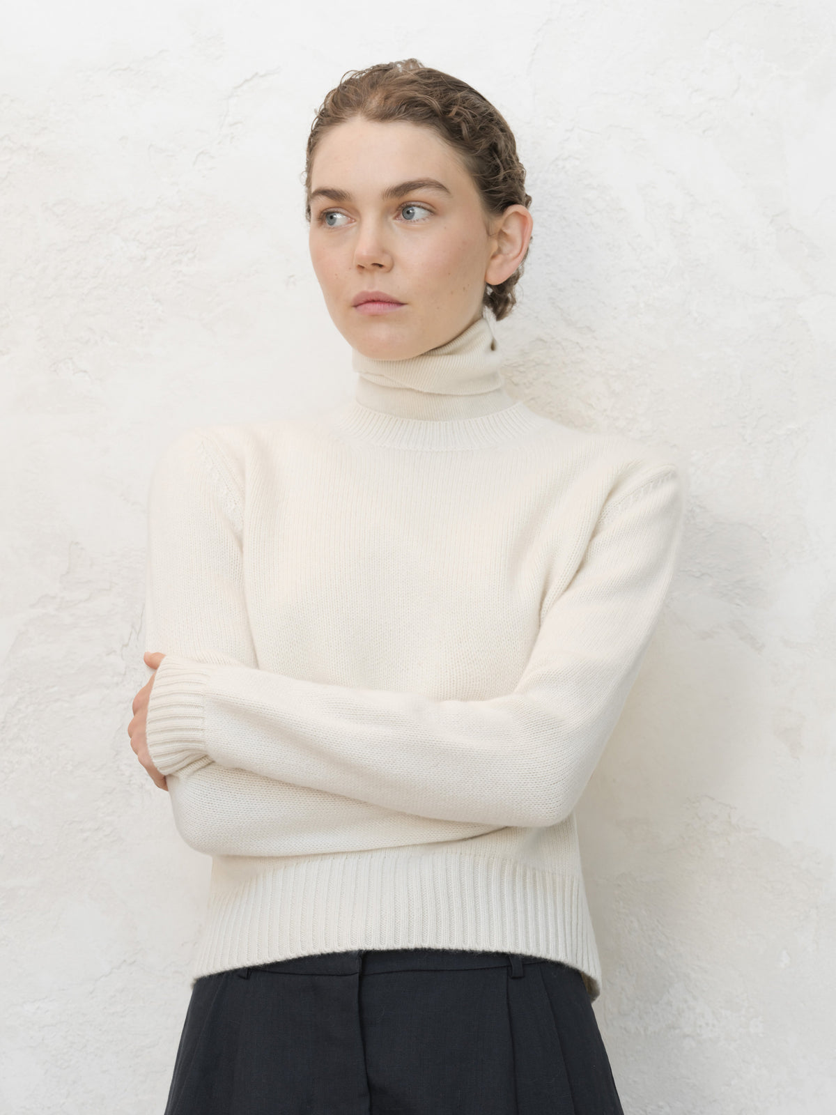 Pure Cashmere Crewneck Sweater