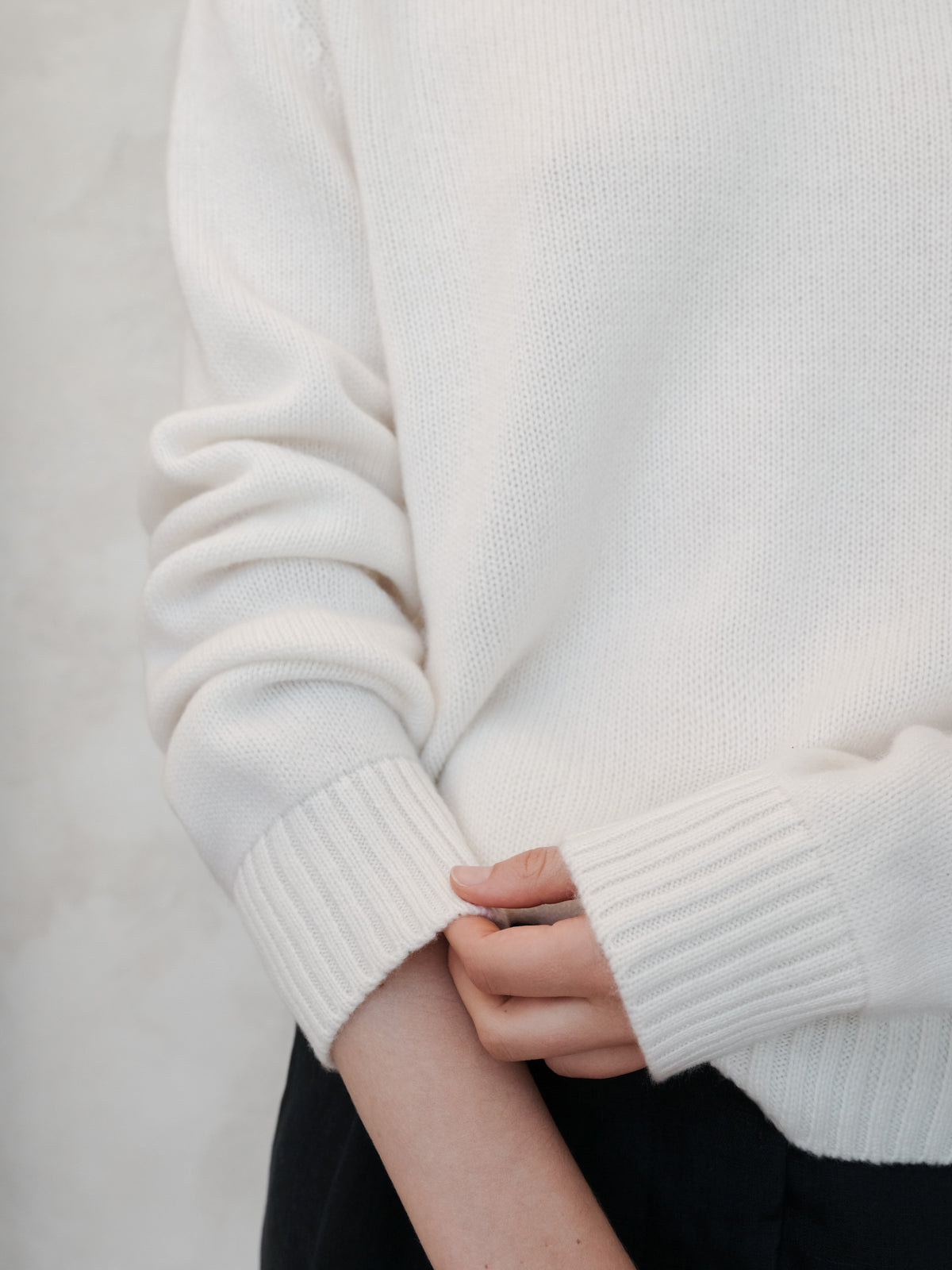 Pure Cashmere Crewneck Sweater