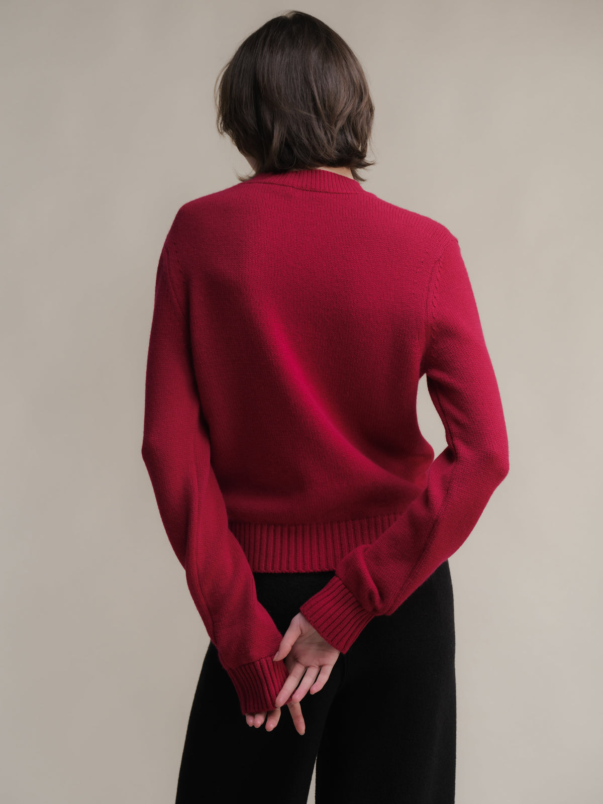 Pure Cashmere Crewneck Sweater