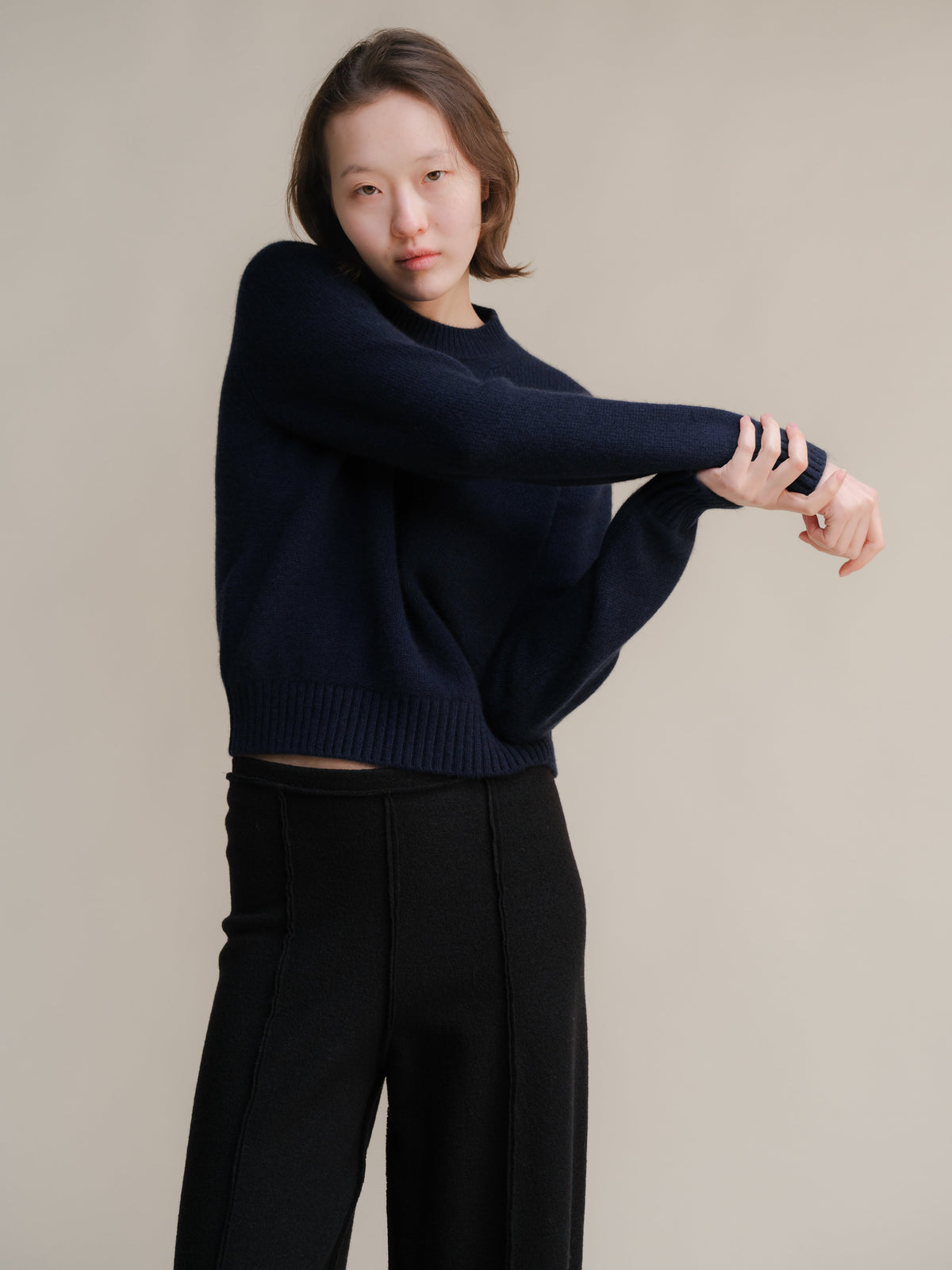 Pure Cashmere Crewneck Sweater