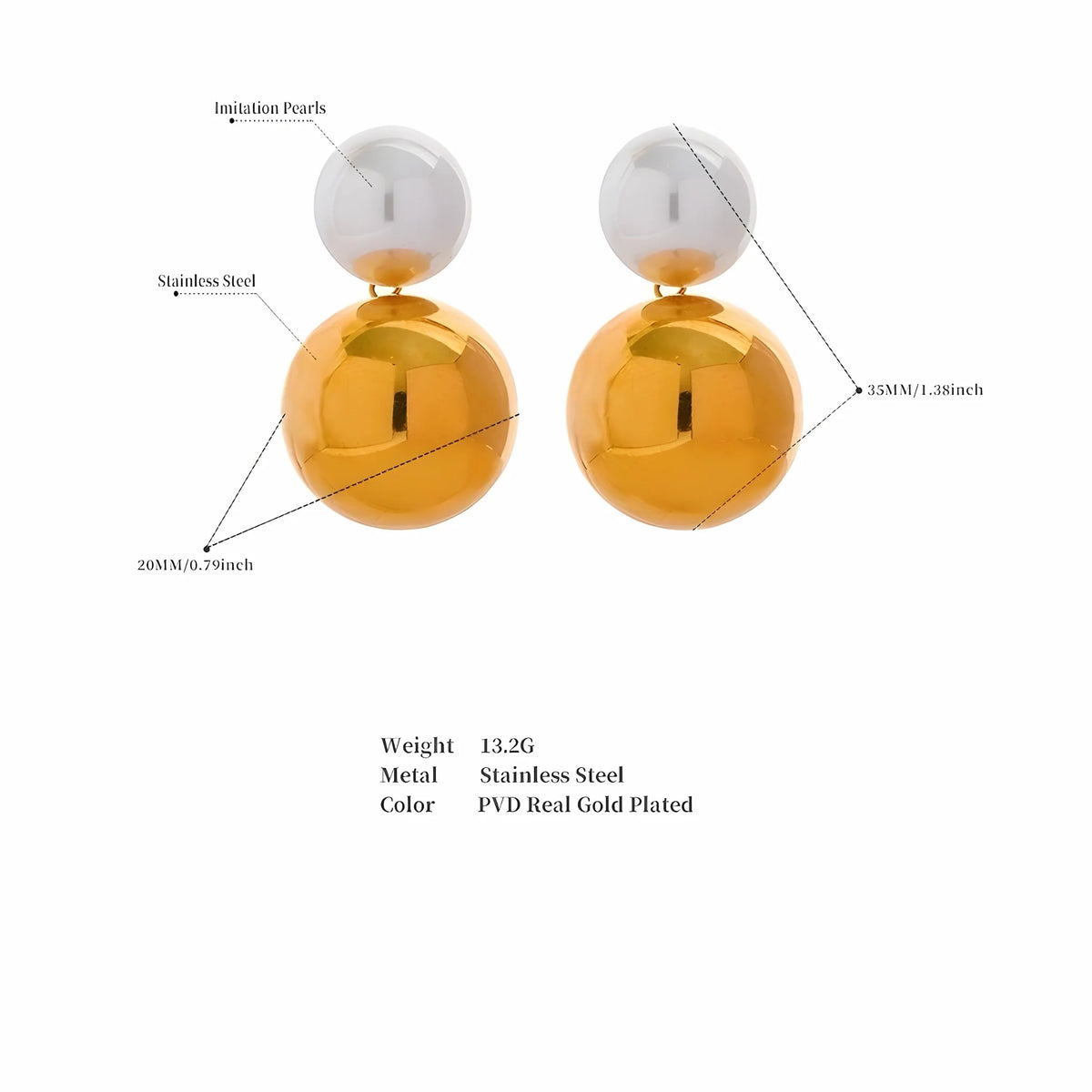 Aretes Melinda