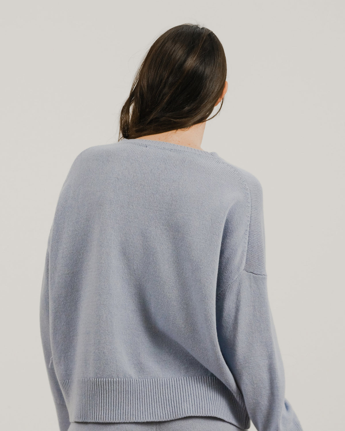 Cashmere Blend Crewneck Sweater