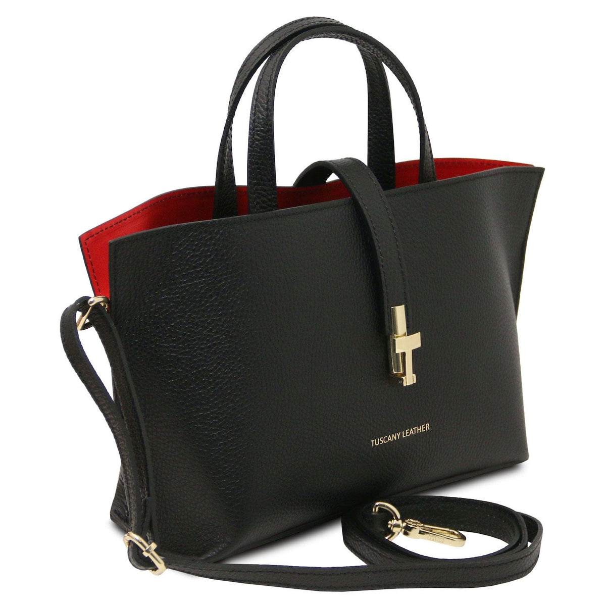 Leren handtassen Agatha - Women's leather tote purse | TL142456 San Rocco Italia