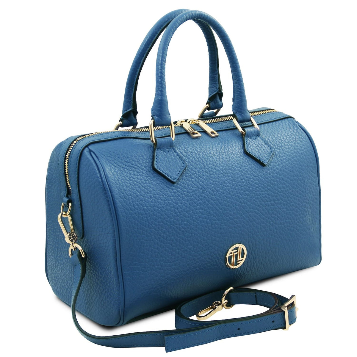 Barrique - Bolso de mano tipo duffle pequeño de piel | TL142586