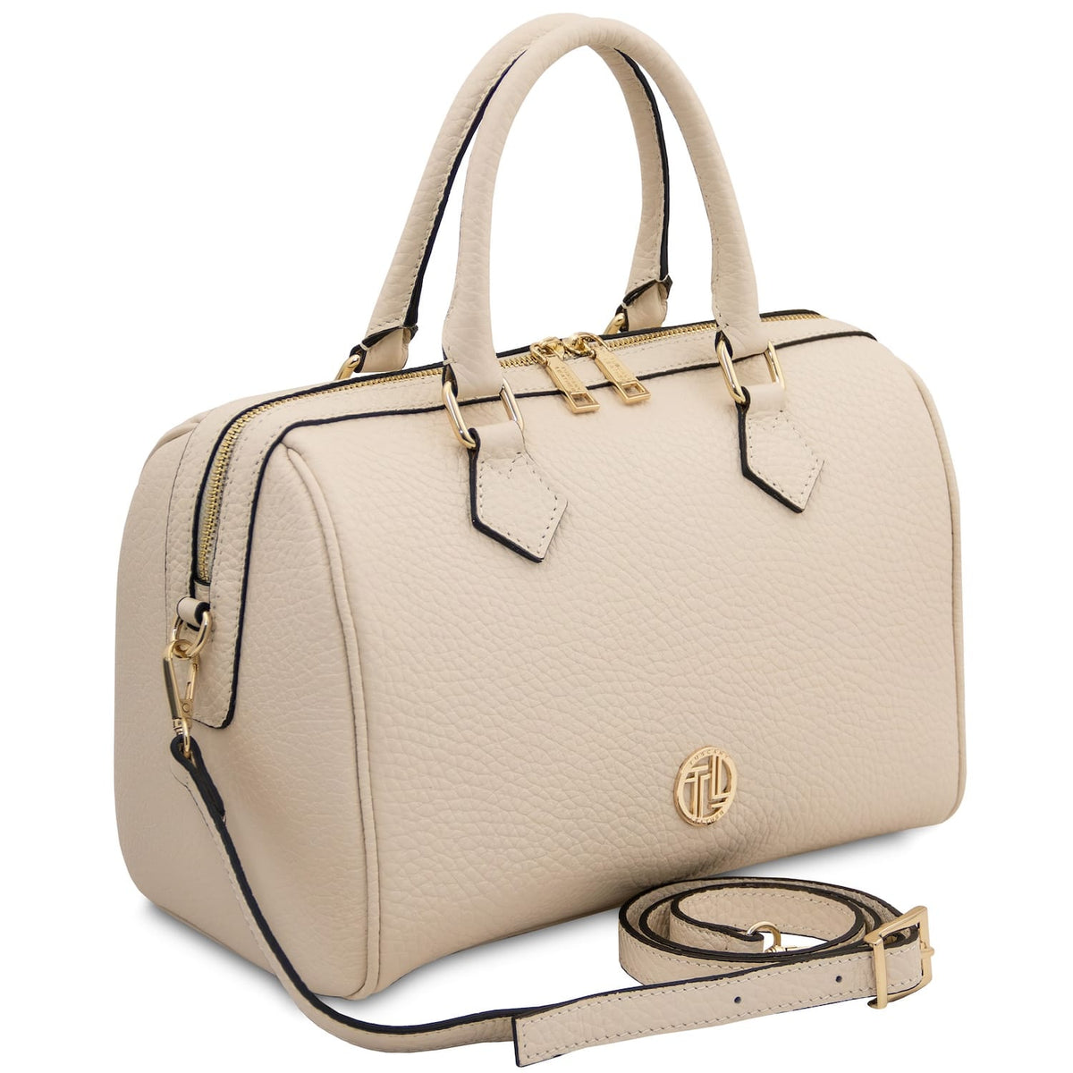 Barrique - Bolso de mano tipo duffle pequeño de piel | TL142586