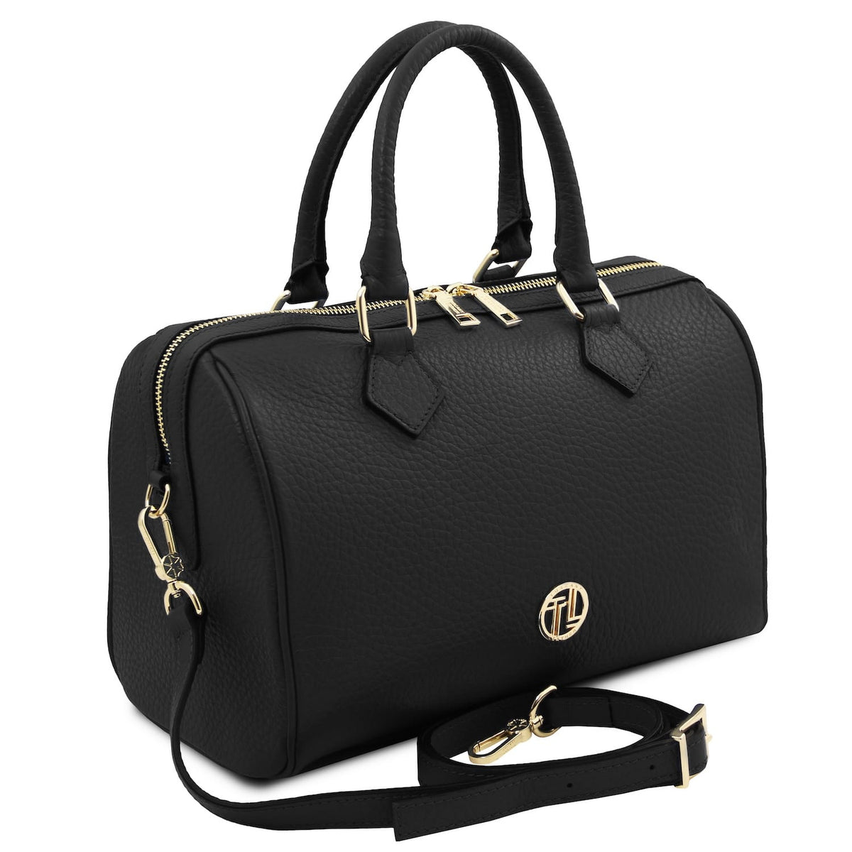 Barrique - Bolso de mano tipo duffle pequeño de piel | TL142586