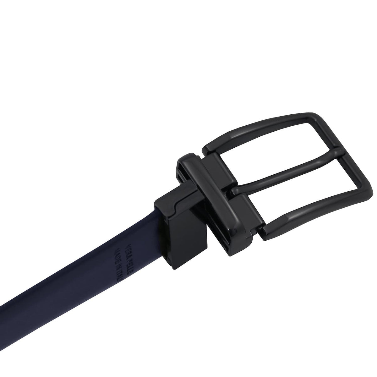 Cinto em pele para homem – Elegante cinto de dupla face em pele escovada 35 mm | TL142540 San Rocco Italia