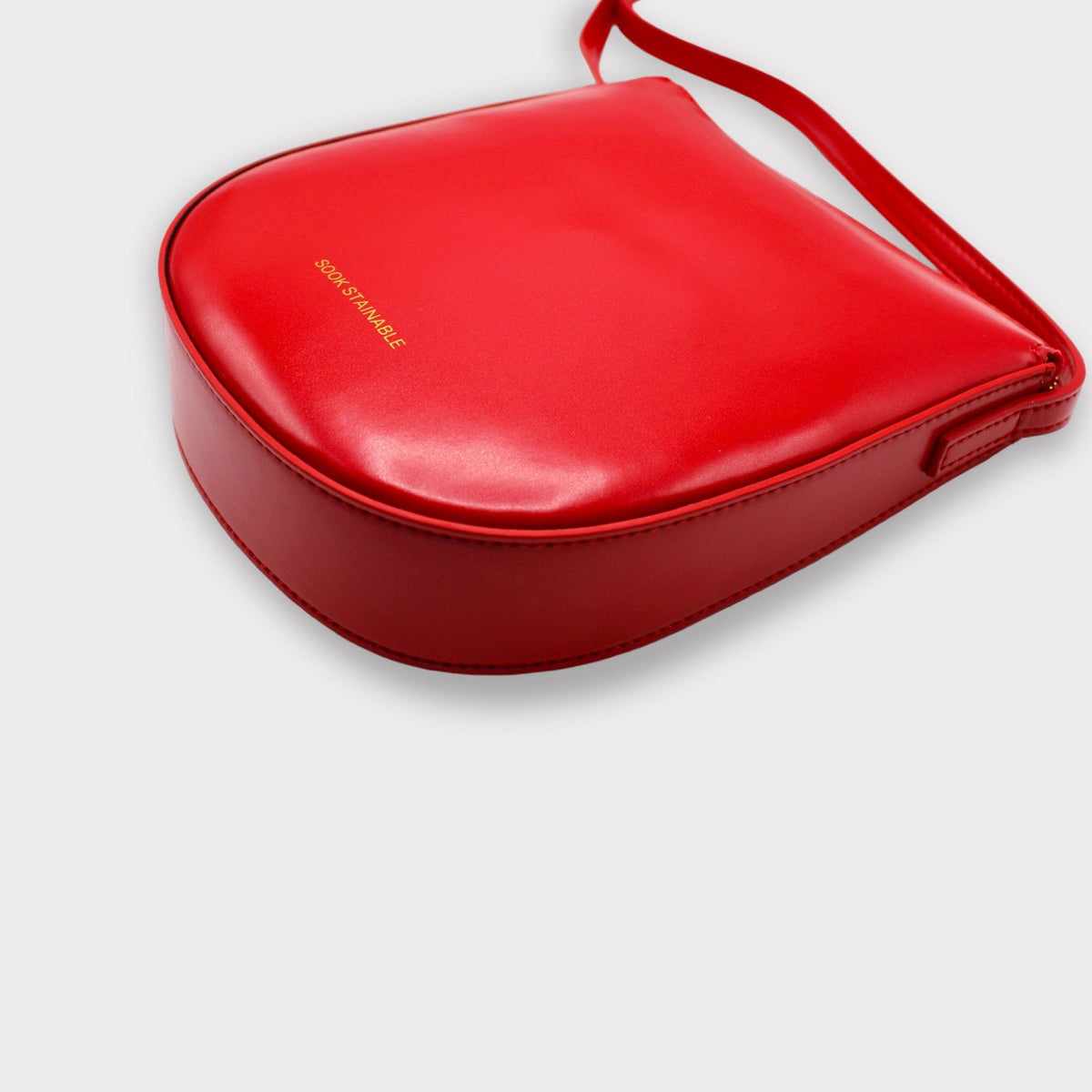 Handbag & Wallet Accessoires Eva - Apple Leather Crossbody Bag - Rot San Rocco Italia
