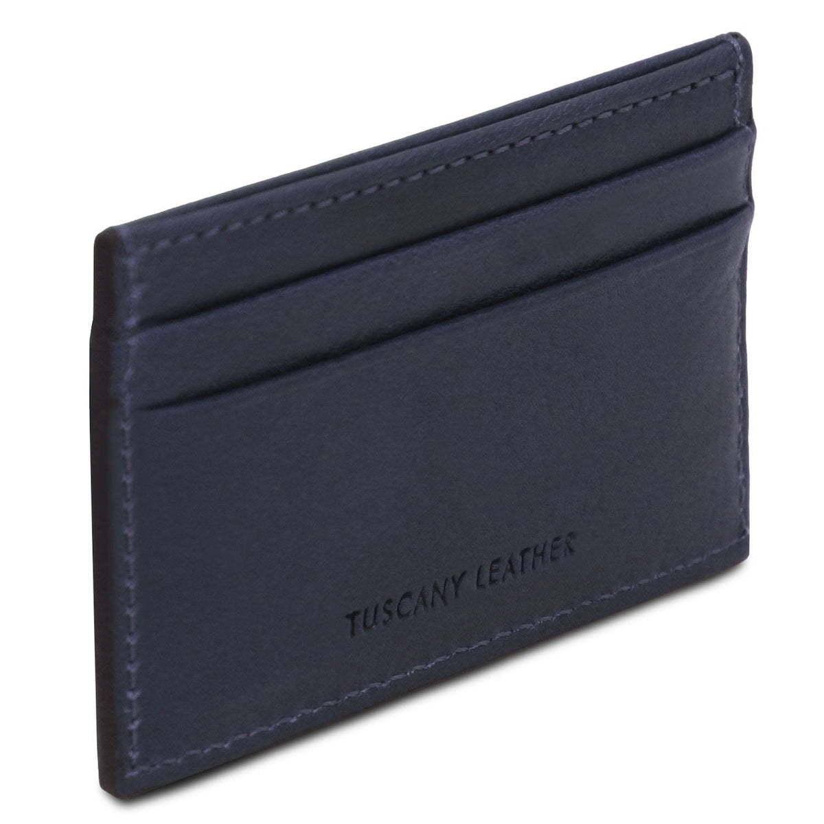 Men leather accessories Leather card holder - 4 cards in smooth, full-grain leather | TL142473 San Rocco Italia