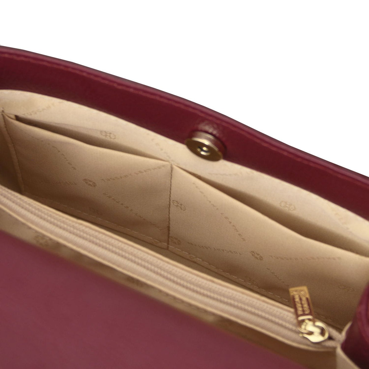 Malas em pele Maisy - Leather top handle bag - Medium size | TL142455 San Rocco Italia