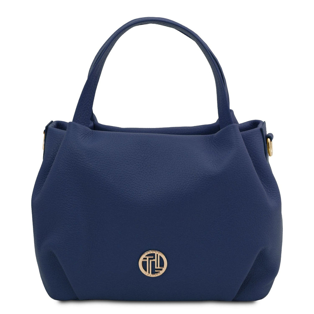 Lederhandtaschen Dunkelblau Nora - Handtasche aus weichem Leder | TL142372 San Rocco Italia