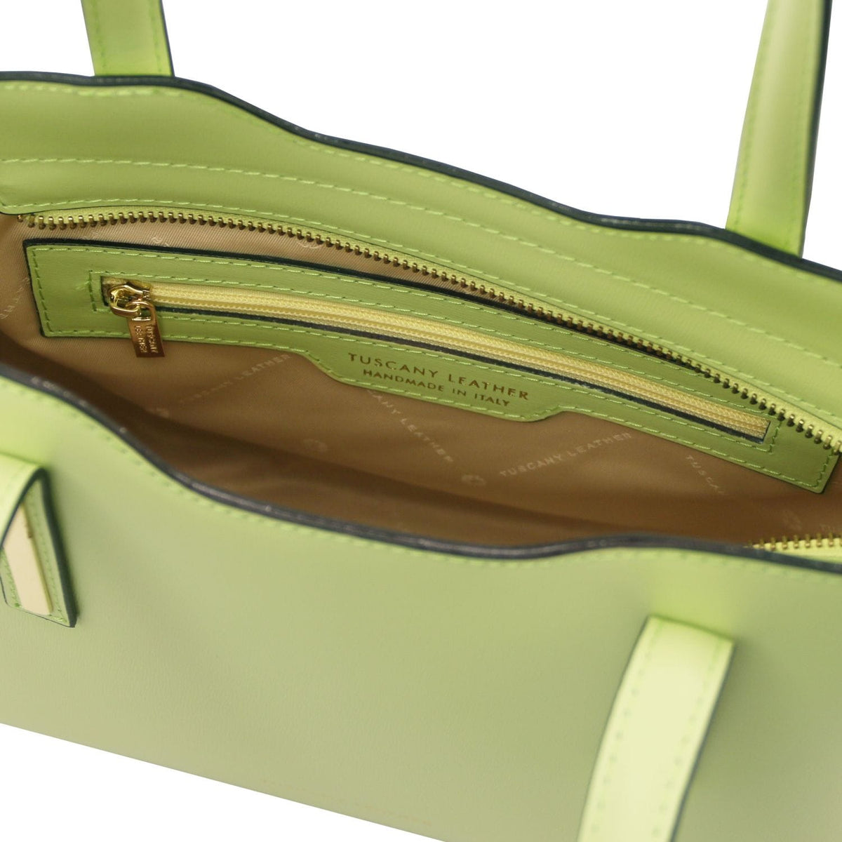 Olimpia - Italian leather tote - Medium size