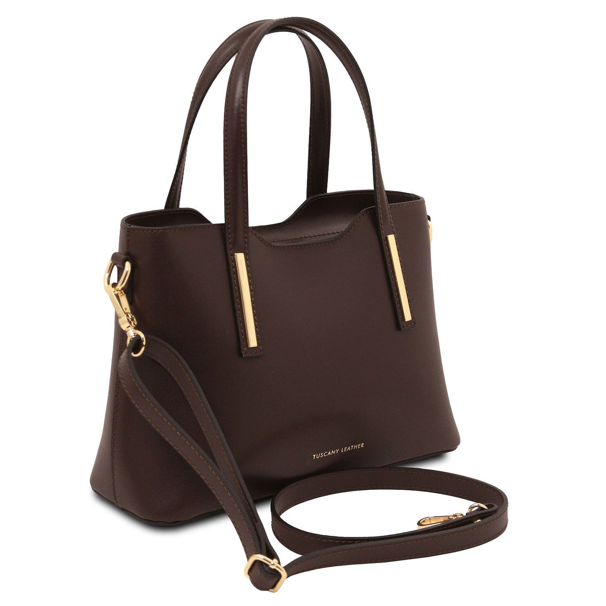 Leather handbags Olimpia - Italian leather tote - Small size | TL141521 San Rocco Italia