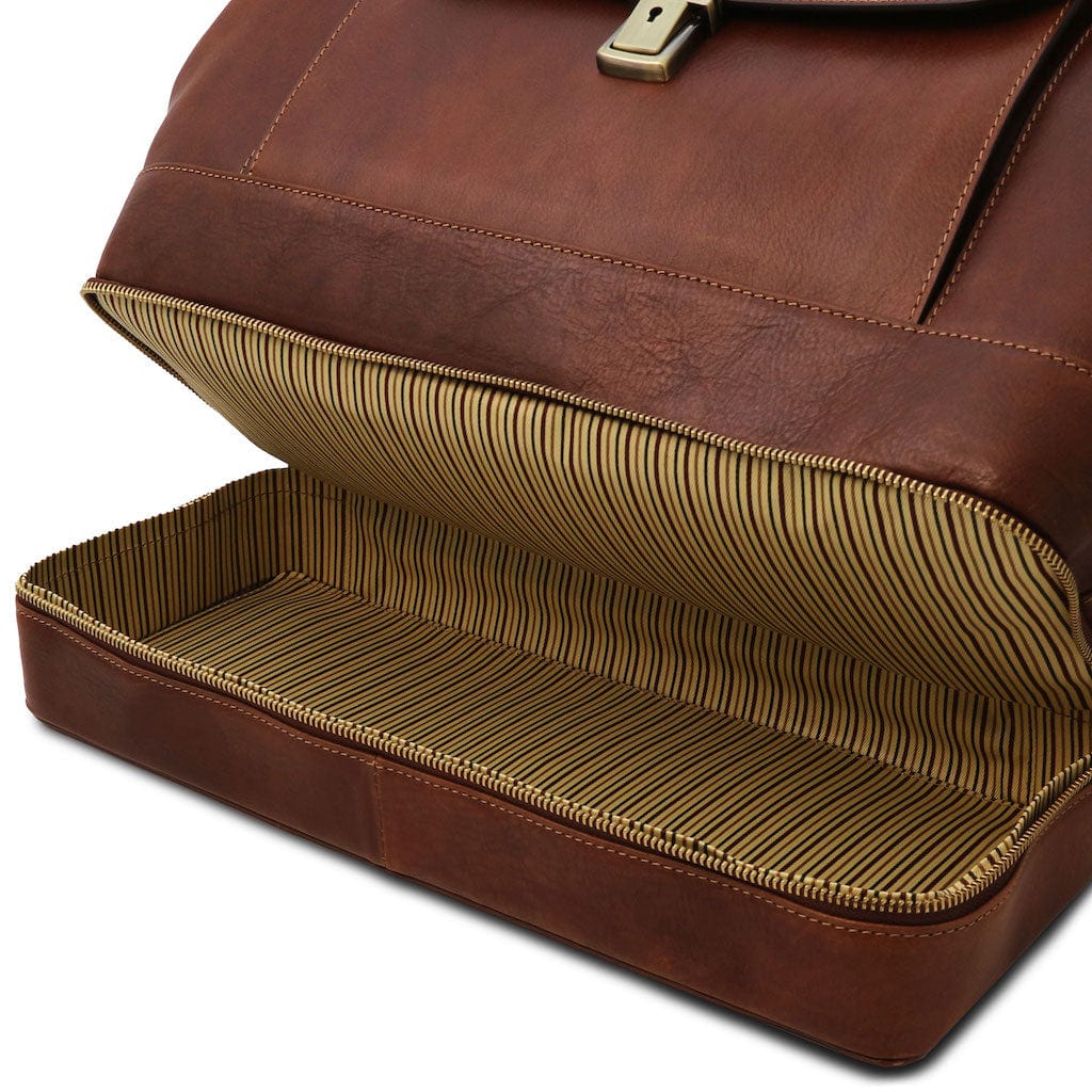 Sacs de médecin Giotto - Sac de médecin exclusif en cuir à double fond | TL142344 San Rocco Italia