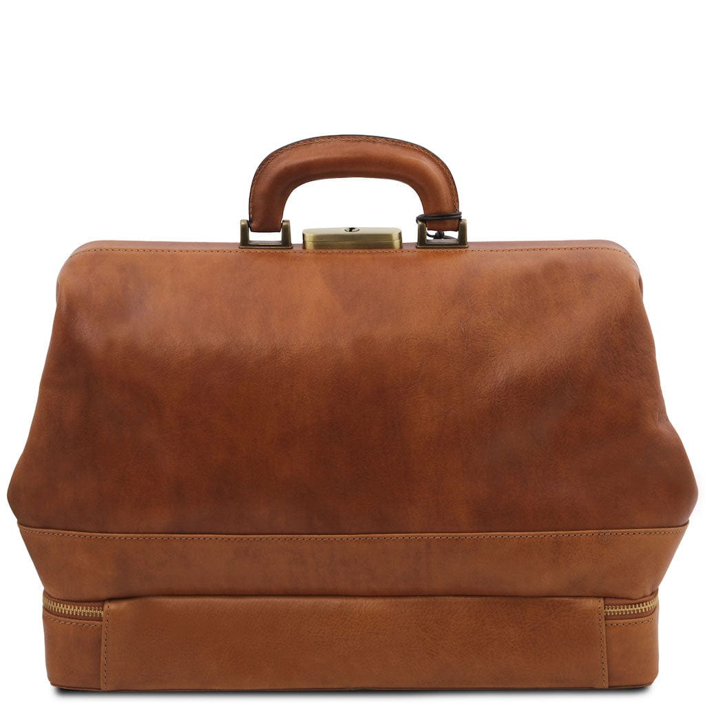 Sacs de médecin Giotto - Sac de médecin exclusif en cuir à double fond | TL142344 San Rocco Italia