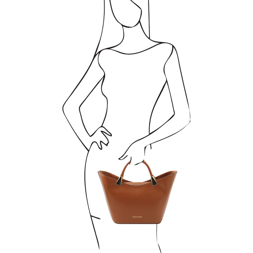 Leather handbags TL Bag - Italian leather handbag | TL142287 San Rocco Italia