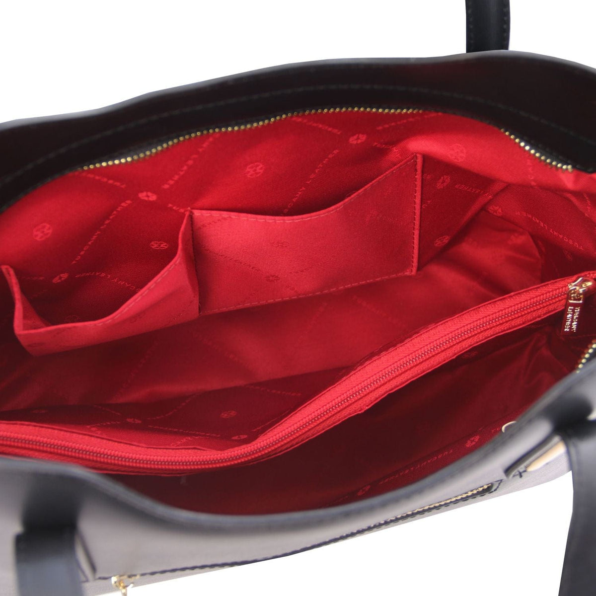 Leather shoulder bags Olimpia - Italian leather tote | TL141412 San Rocco Italia