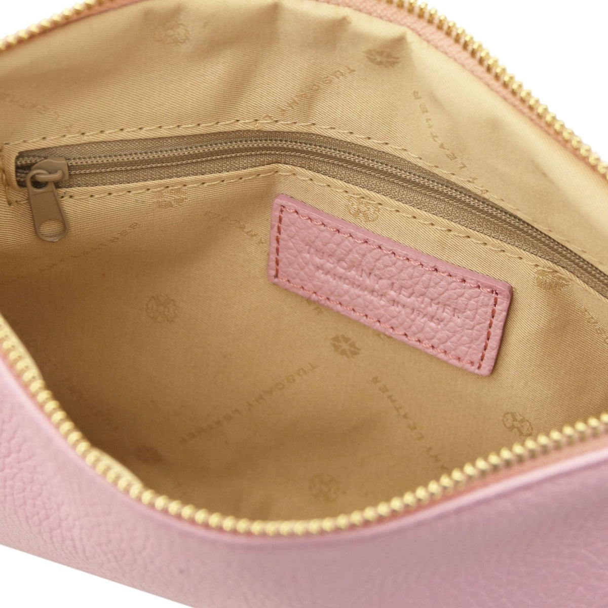 TL Bag - Soft Italian leather pouch clutch