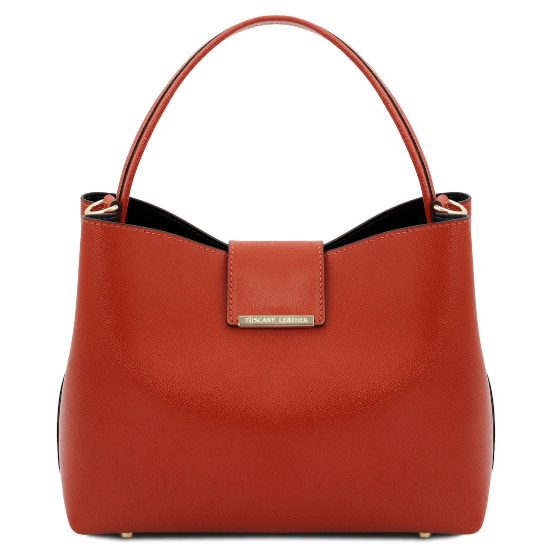 Leather handbags Brandy Clio - Palmellato leather bucket bag | TL141690 San Rocco Italia