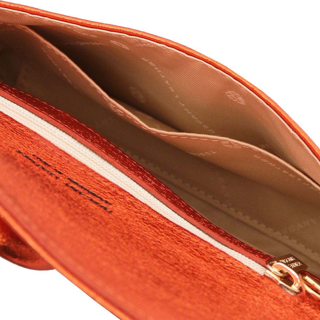 Leather handbags TL Bag - Metallic leather clutch | TL141993 San Rocco Italia
