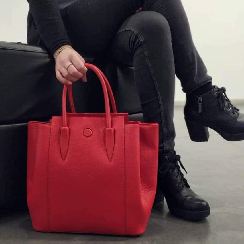 Leather handbags Tulipan - Italian leather handbag | TL141727 San Rocco Italia