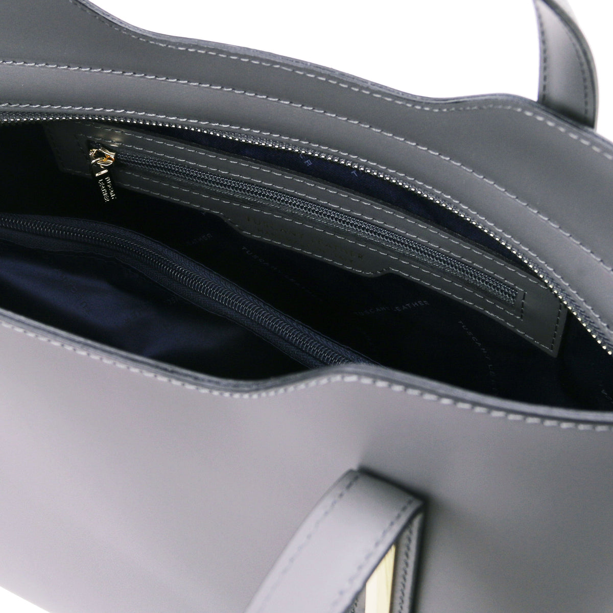 Leather shoulder bags Olimpia - Italian leather tote | TL141412 San Rocco Italia