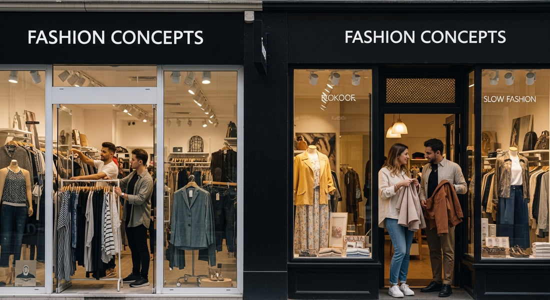 slow fashion contro fast fashion